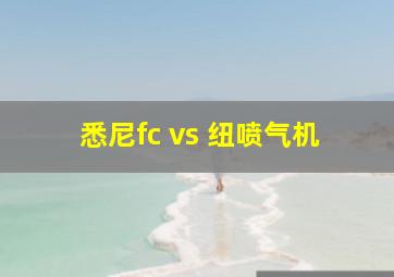 悉尼fc vs 纽喷气机